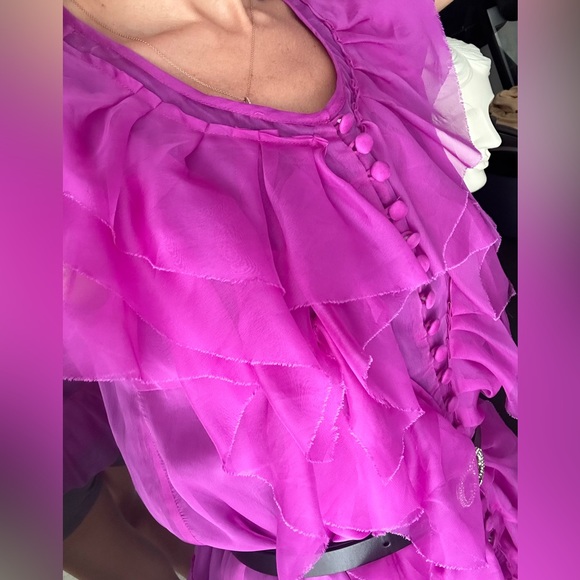 Twelve by Twelve Organza Top - Picture 5 of 7